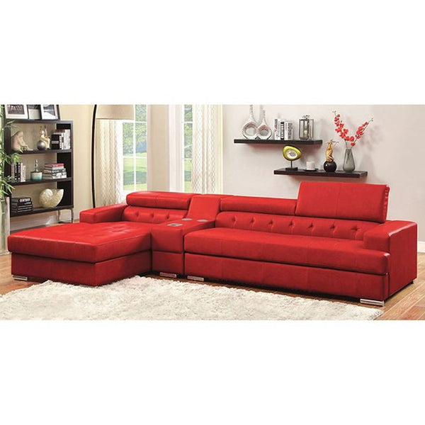 Floria Red Sectional
