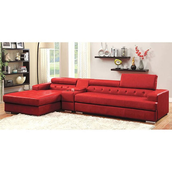 Floria Red Sectional