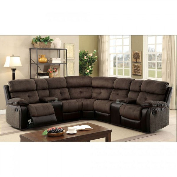 Hadley II Sectional w/ 2 Consoles