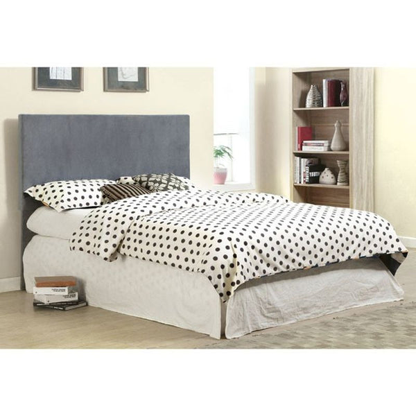 Winn Park II Gray Fabric Twin Headboard