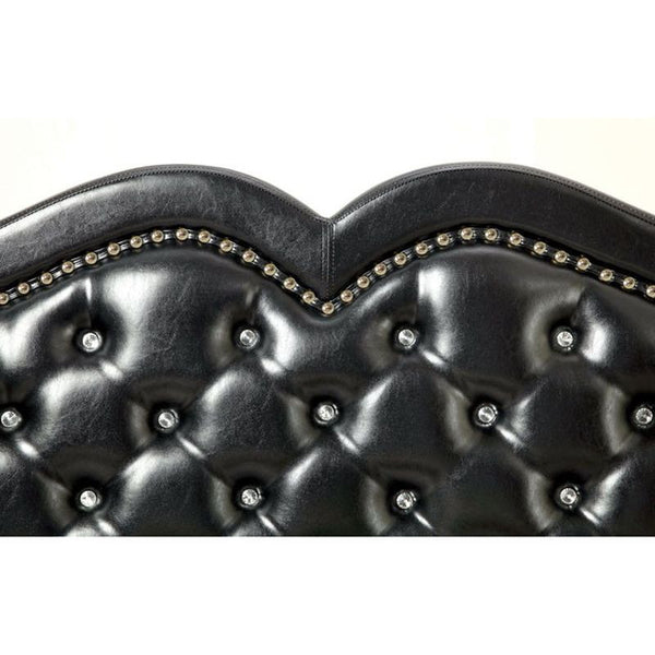 Monroe Black Queen Bed