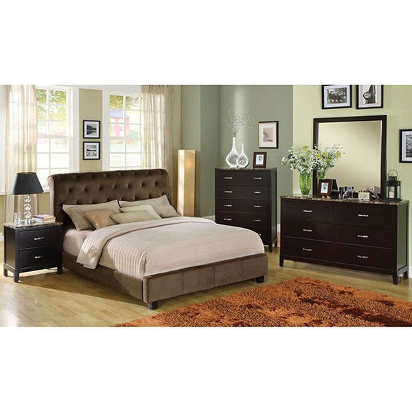 Lemoore Dark Brown Cal.King Bed