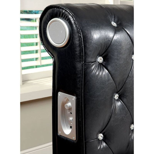 Juilliard Black Queen Bed