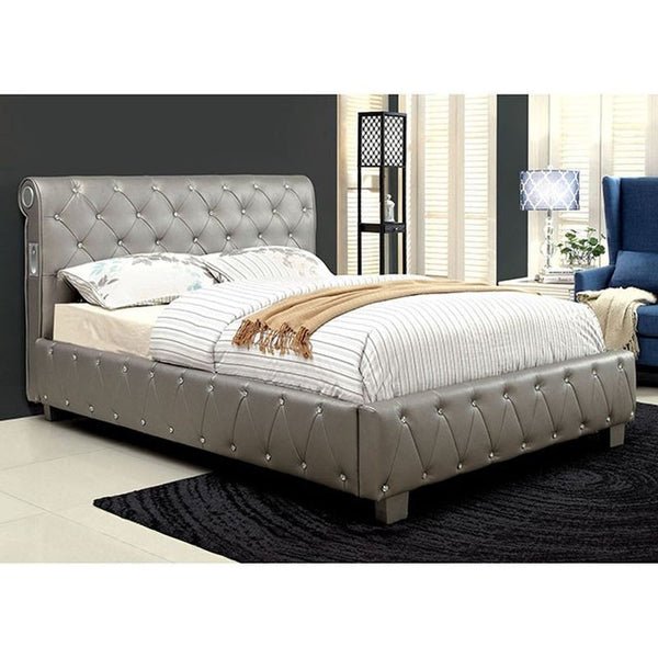 Juilliard Silver Queen Bed