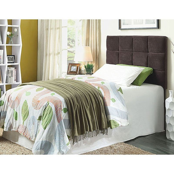 Pebble II Dark Brown Twin Headboard