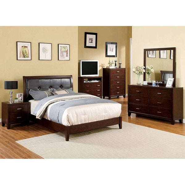Enrico I Brown Cherry Media Chest