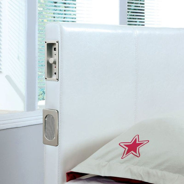 Evans White Full Bed