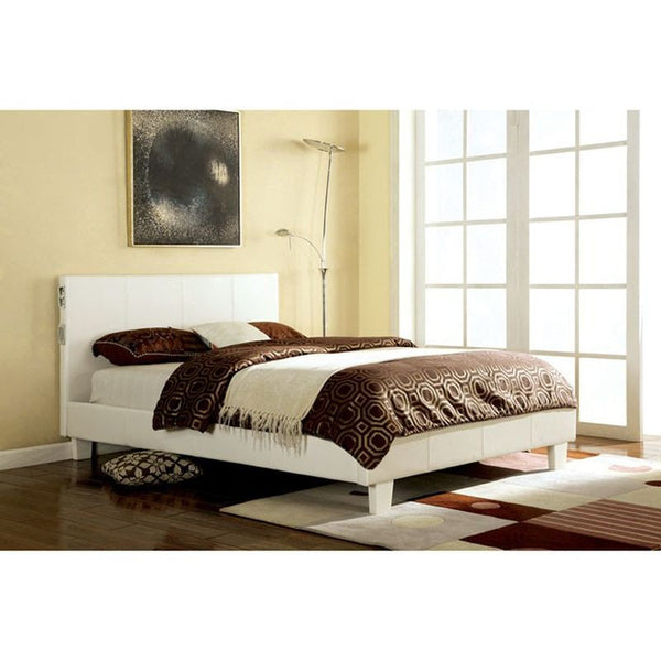 Evans White Full Bed