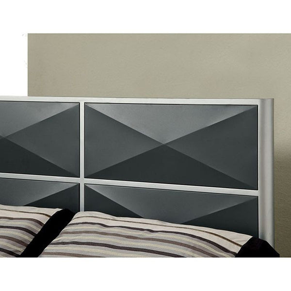Largo Silver/Gray Full Bed