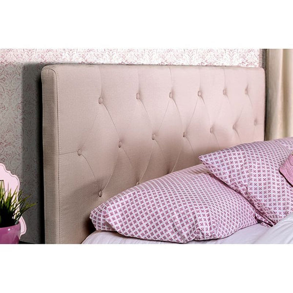 Leeroy Ivory Twin Bed