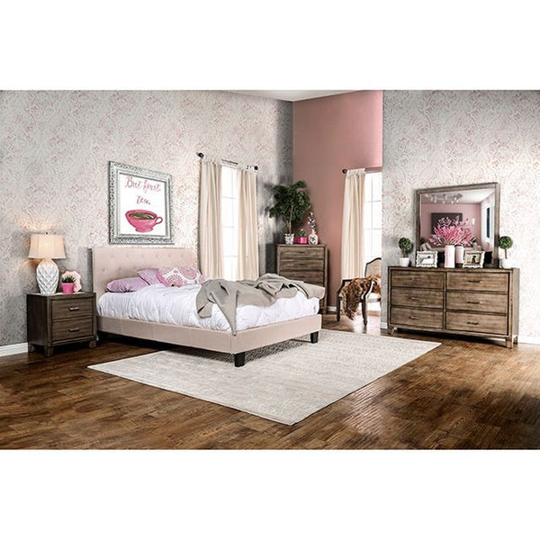 Leeroy Ivory Full Bed