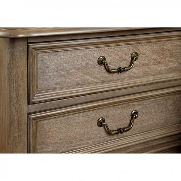Belgrade I Padded Fabric Headboard Cal.King Bed