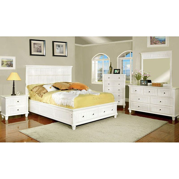 Willow Creek White Queen Bed