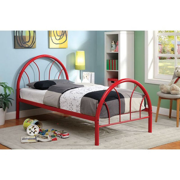 Rainbow Red Full Bed