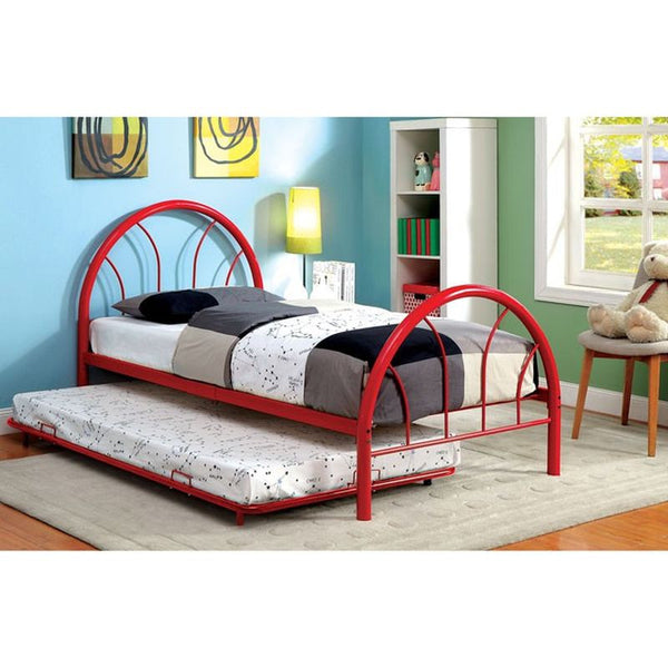 Rainbow Red Full Bed
