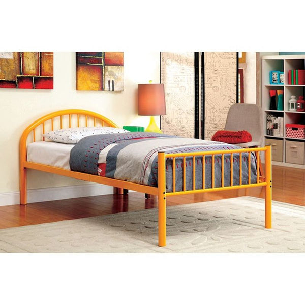 Rainbow Orange Full Bed