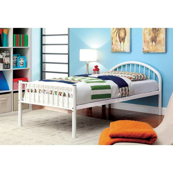 Rainbow White Full Bed