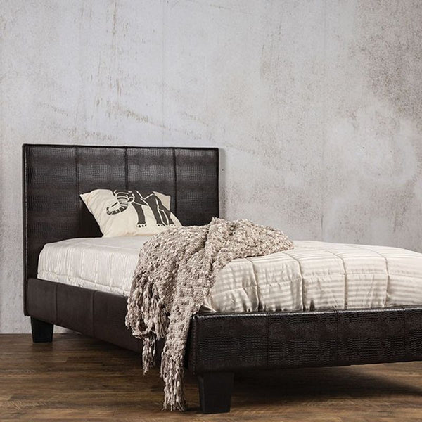 Wallen Brown Twin Bed