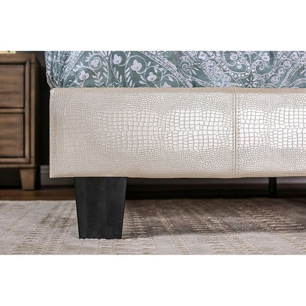 Wallen Pearl White Queen Bed