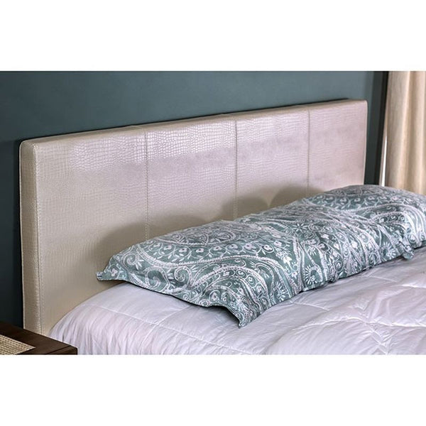 Wallen Pearl White Full Bed
