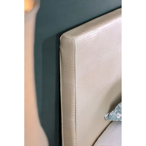Wallen Pearl White Full Bed
