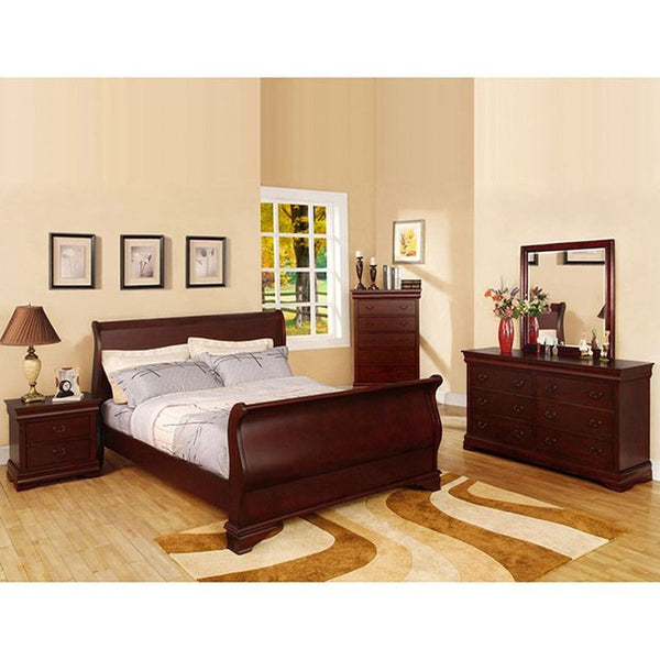 Laurelle Cherry Queen Bed