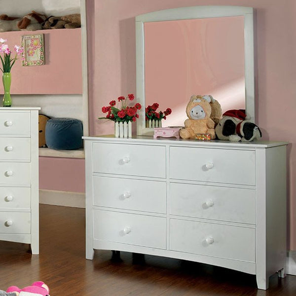 Pine Brook White Mirror