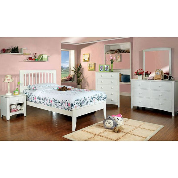 Pine Brook White Full Bed