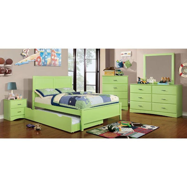 Prismo Green Twin Bed