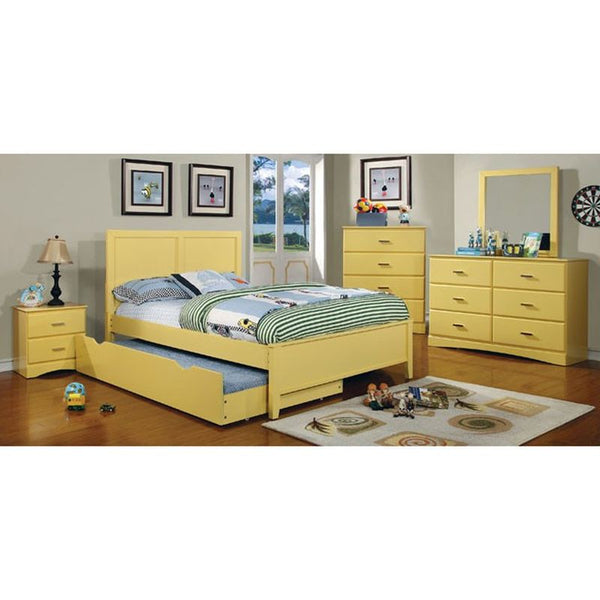 Prismo Yellow Full Bed