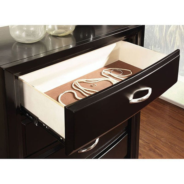 Delphie Black Cal.King Bed