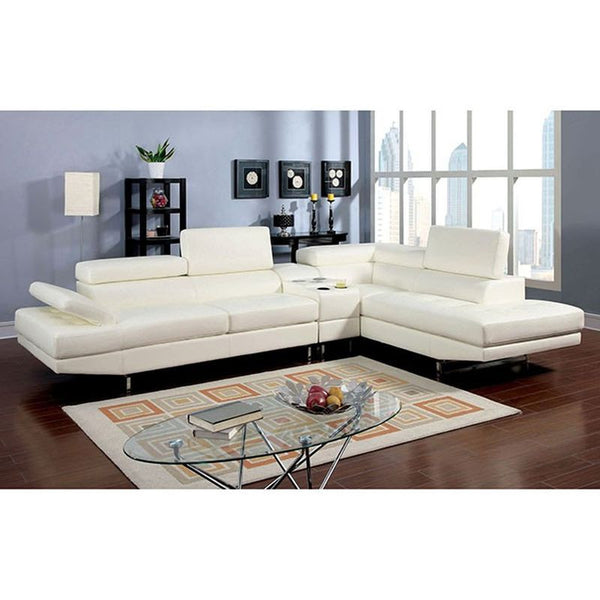 Kemi White Sectional