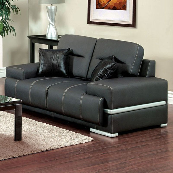Thessaly Espresso Love Seat