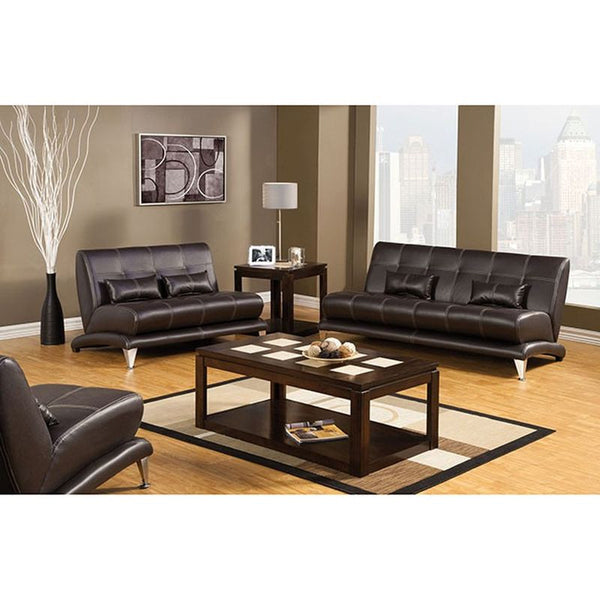 Artem Espresso Love Seat