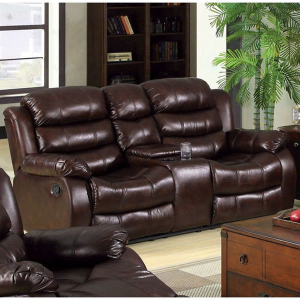 BERKSHIRE Love Seat w/ Center Console by Furniture and Things