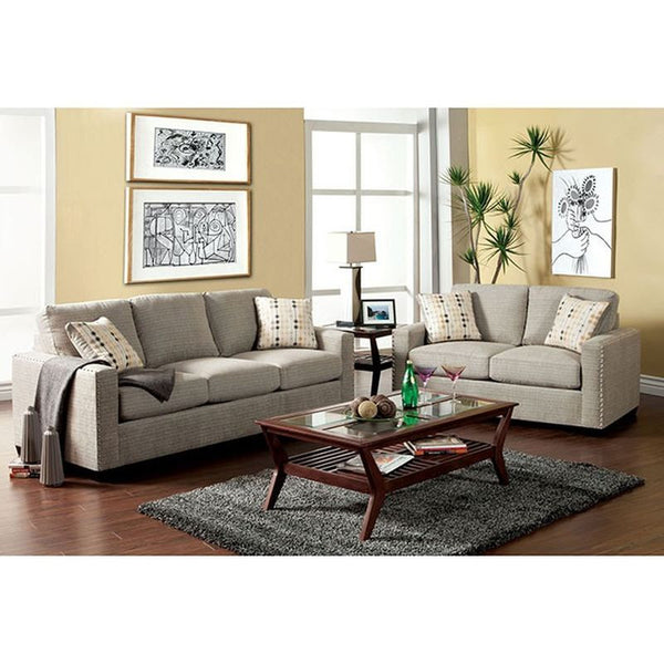 Wolver Pewter Love Seat