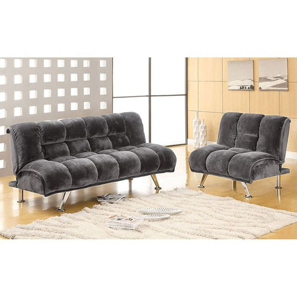 Marbelle Gray Futon Sofa