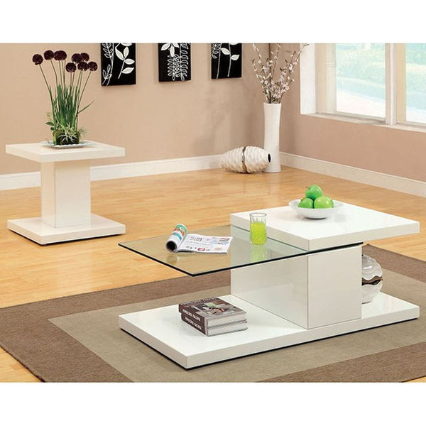 Leuven White Coffee Table