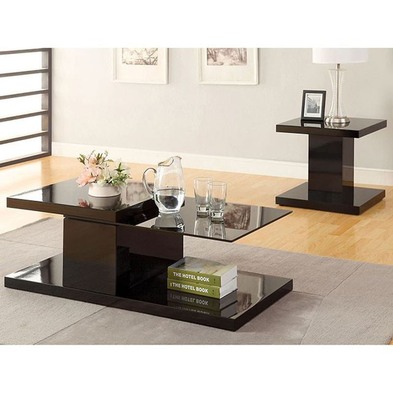 Leuven Black End Table