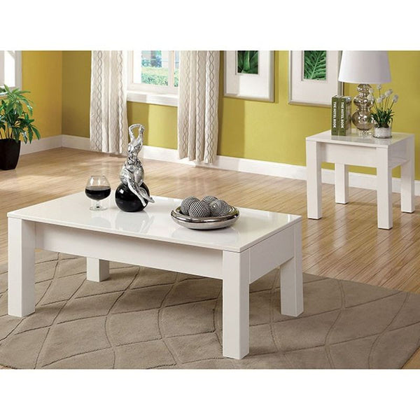 Lonia White Coffee Table