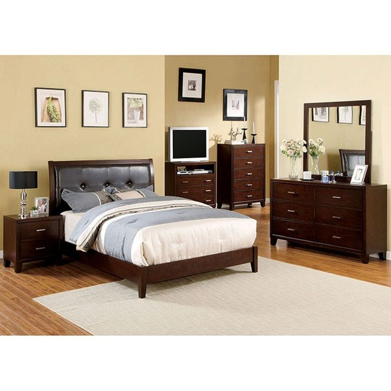 Enrico I Brown Cherry Dresser