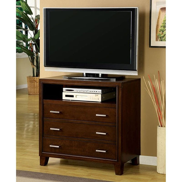 Enrico I Brown Cherry Media Chest