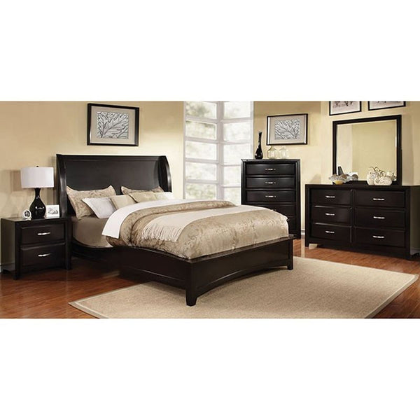 Delphie Black Cal.King Bed