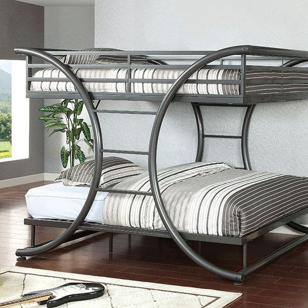 Lexis Gun Metal Bunk Bed