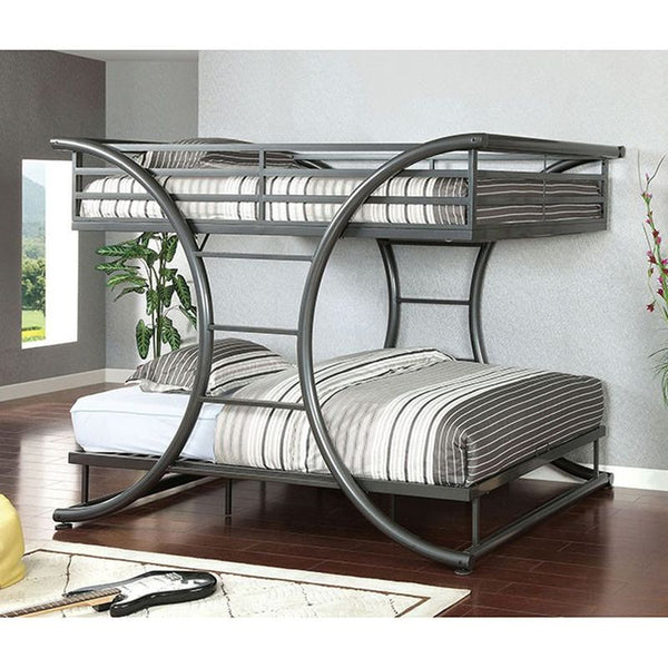 Lexis Gun Metal Bunk Bed