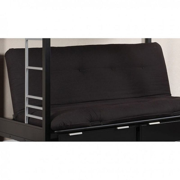 PLOSH 6" Black Futon Mattress