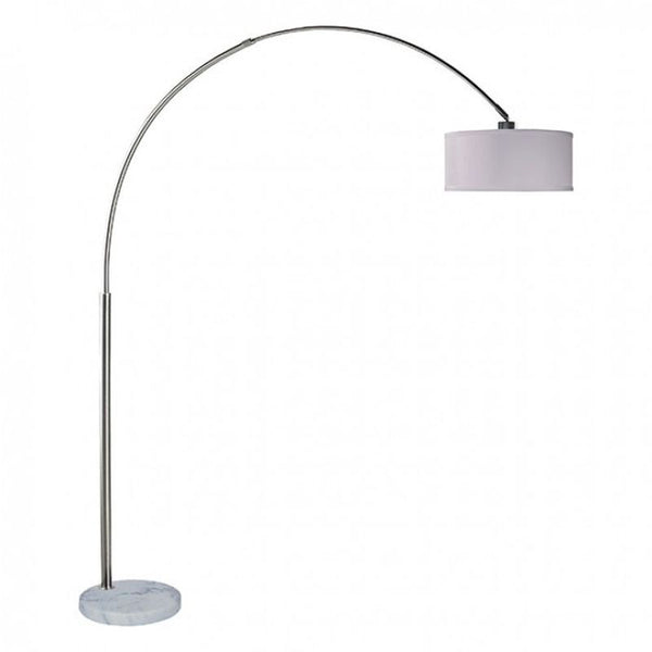 Scot White/Chrome Arch Lamp