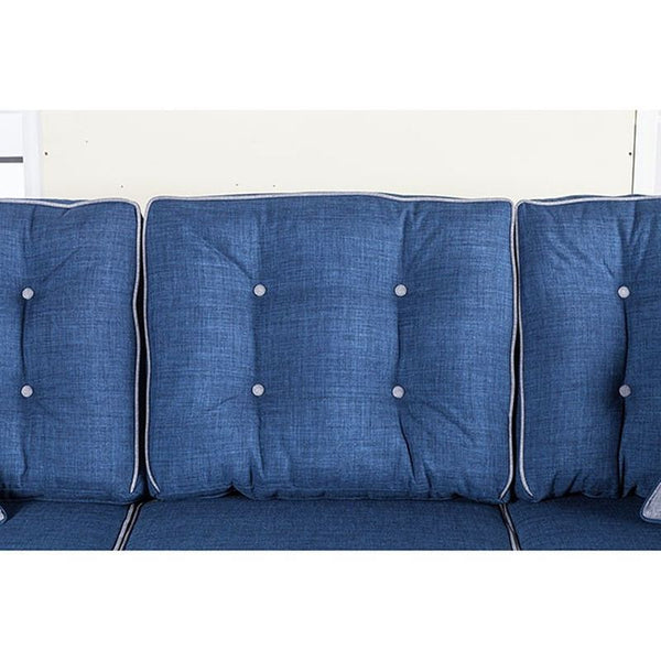 Ravel I Blue Love Seat