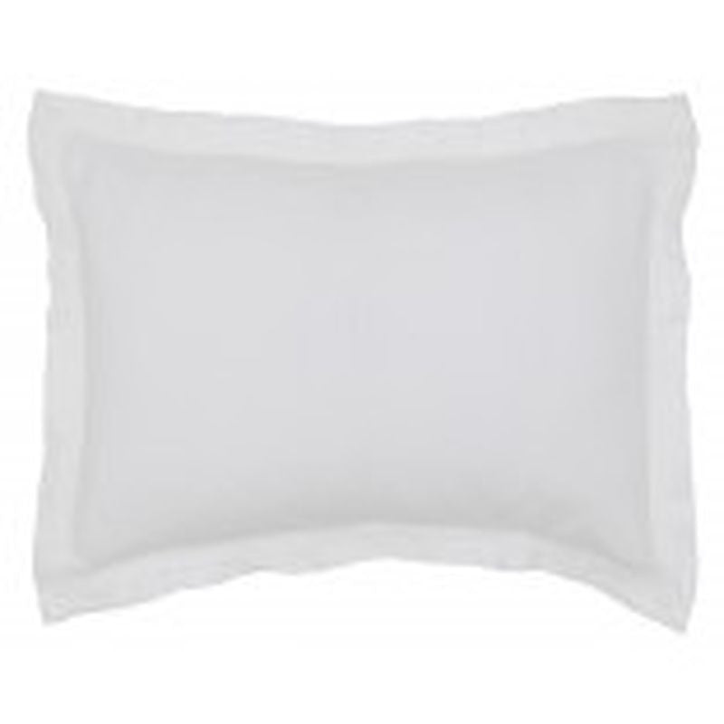 Harlow White Std Sham 20x26