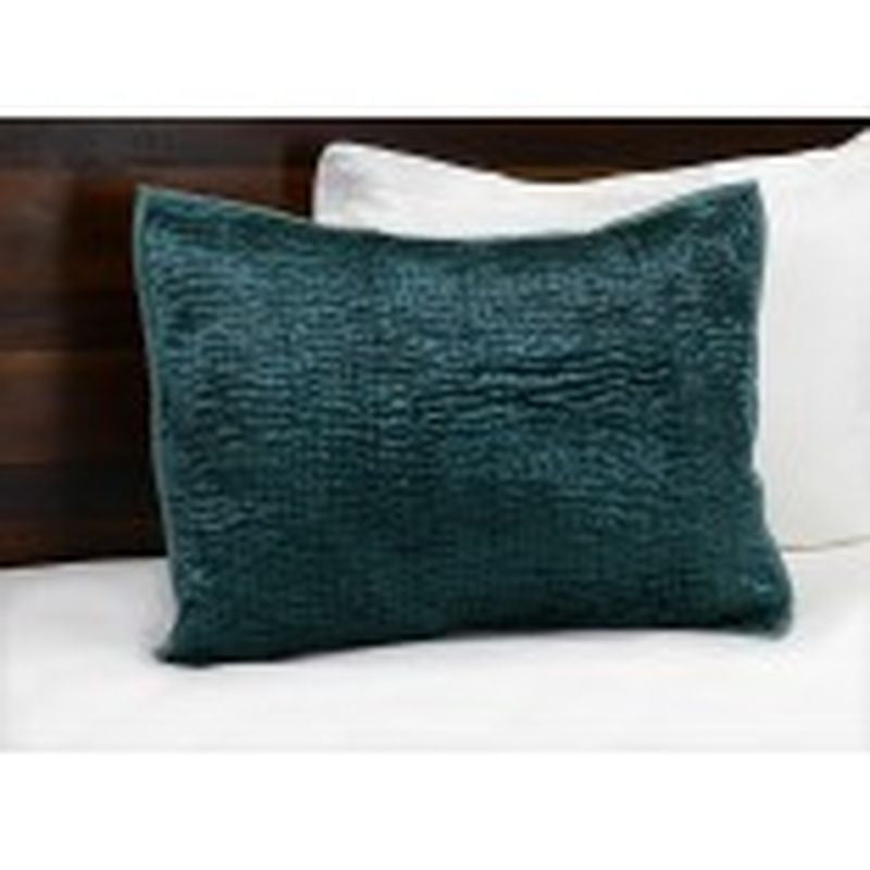 D-Velvet Denim Std Sham 20x26